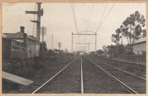 South Kensington to West Footscray, new station at Middle Footscray, 1927–28