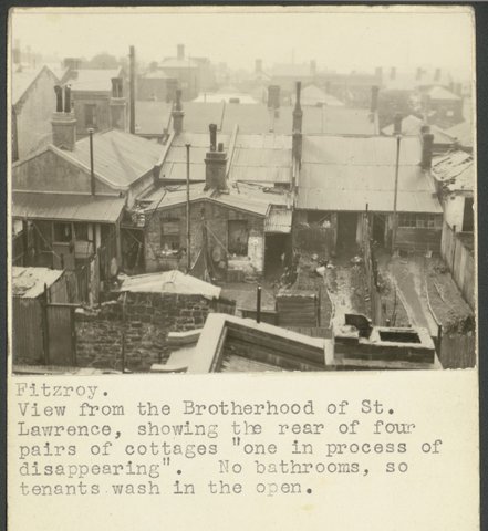 Fitzroy. View from the Brotherhood of St. Lawrence, c. 1935