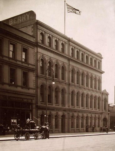 Henry Berry's Premises in Melbourne 1915