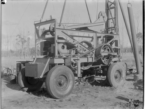 Drilling machinery, manufacture by F. N. Bethune Pty. Ltd., Melbourne, c. 1935