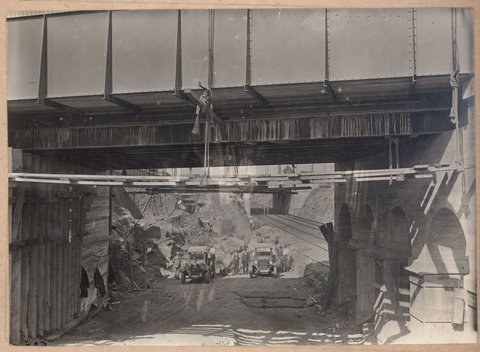 South Kensington to West Footscray - bridge at Albert Street, c. 1927