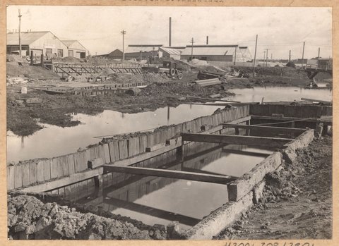 South Kensington to West Footscray. Bridge over Dynon Road, 1927