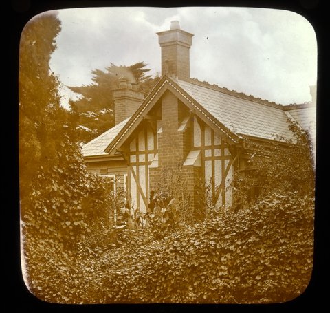 Rustic cottage - Melb. [i.e. Melbourne], 1875–1938
