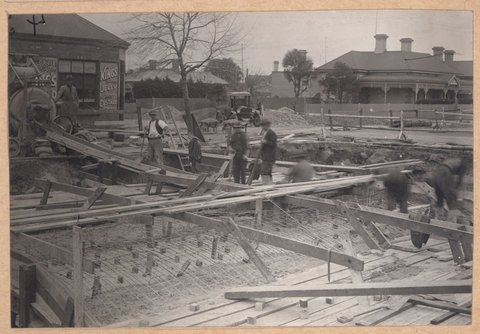 South Kensington to West Footscray - Bunbury Street tunnel, 1927