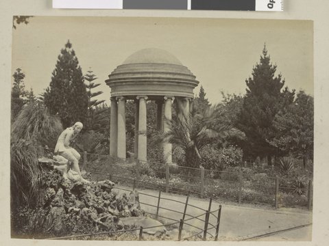 View in the Fitzroy Gardens, 1870–80
