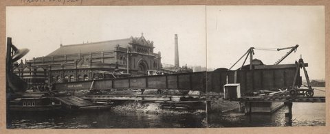 Spencer Street bridge, 1929
