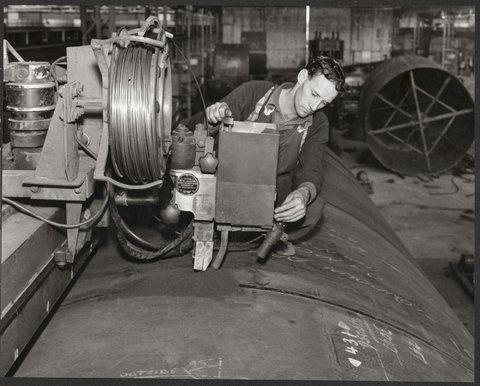 Steelweld, Melbourne, 1954