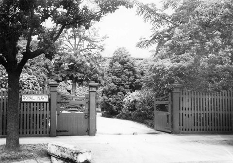 British Navy Headquarters at Preston, Toorak, 1941–47