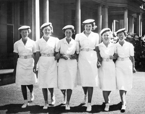British Wrens on duty in Melbourne, 1941–47