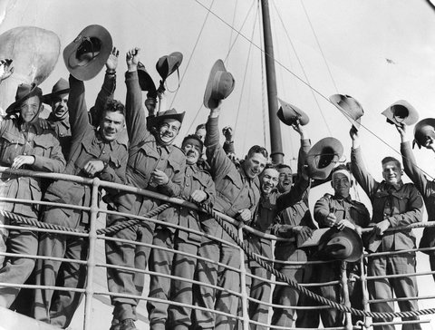 EMBARKATION FROM PORT MELBOURNE, 1937–43