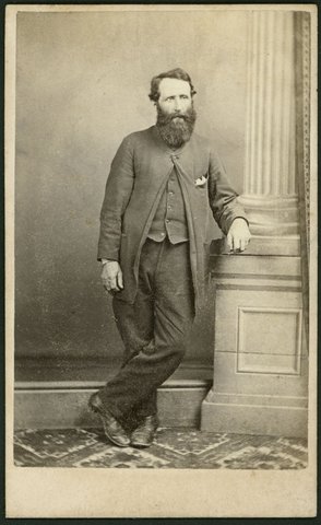 Portrait photographs of men, by C. Rudd & Co., Chapel Street, South Yarra, c. 1872