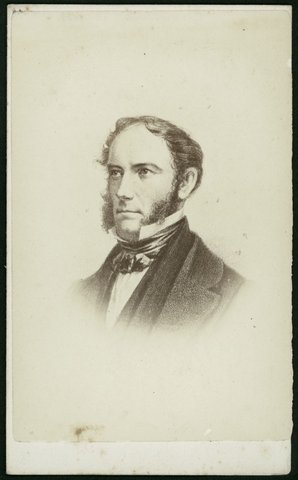 Studio portraits of gentlemen in Melbourne, 1865–67