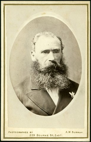 Portrait photographs by Arthur W. Burman, 209 Bourke Street, Melbourne, 1878–88