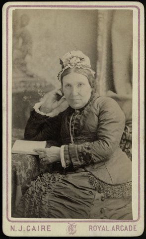 Studio portraits, Royal Arcade, Melbourne, 1876–77