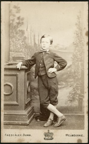 Studio portraits by Dunn brothers in Melbourne, 1868–74