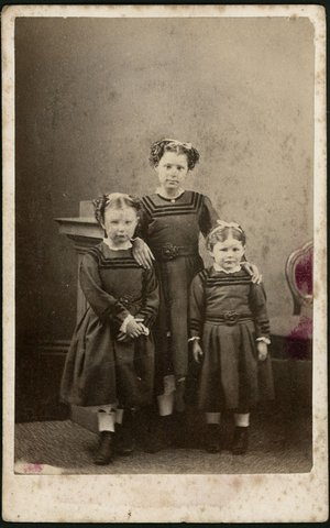 Portrait photographs by E. Goulter of Emerald Hill and Prahran, Vic, 1868–94