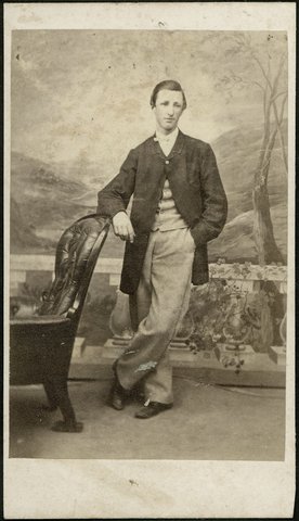 Studio portraits of men and women, Melbourne, c. 1865