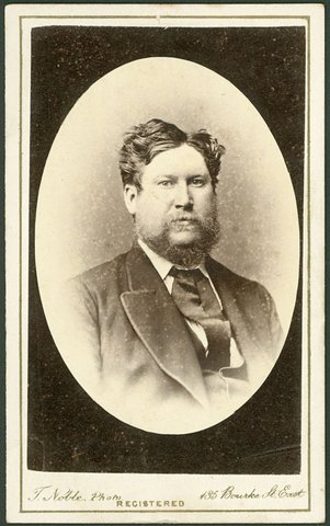 Dr. Blair. Prominent Collins Street Surgeon about the Eighties, 1874–78