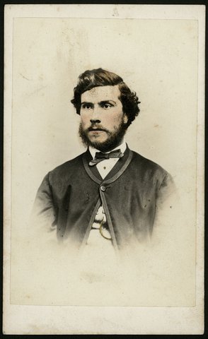 Portrait photographs of men by Archibald McDonald, Bourke Street, Melbourne, 1864–69