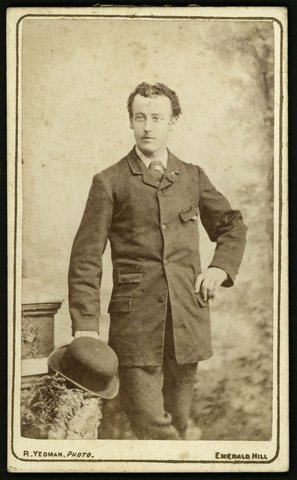 Portrait photographs by Richard Yeoman of Bourke Street, Melbourne and Emerald Hill, 1882–1915