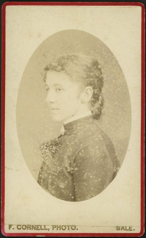 Portrait photographs of Frederick Cornell of Carlton, Wangaratta and Sale, 1866–70