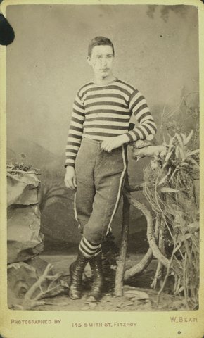 Portrait photographs by W. Bear of Smith Street, Fitzroy, Victoria, 1877–82
