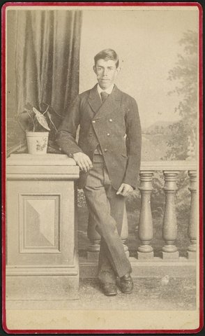 Portrait photographs of Frederick Cornell of Carlton, Wangaratta and Sale, 1866–70