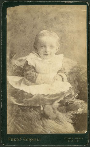 Portrait photographs of Frederick Cornell of Carlton, Wangaratta and Sale, 1866–70