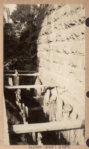 Hawthorn bridge reconditioning, 1930