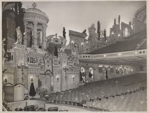 View from centre stage, State Theatre Melbourne, 1932, c. 1932