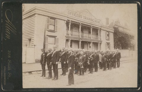 Salvation Army officers training home [Richmond, Vic.], 1880–91