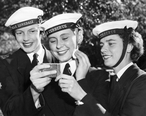 CORAL SEA MARCH IN MELBOURNE, 1953?