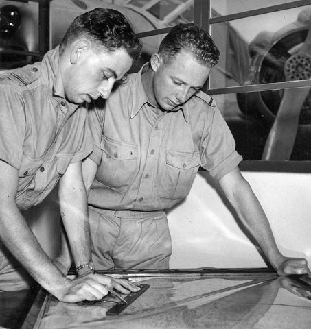 R.A.A.F. Pilots' Course at Richmond, c. 1938