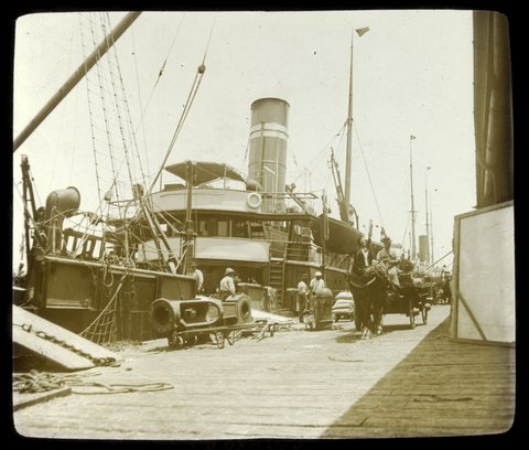 On Queen's Wharf, Melbourne, 1890–1938