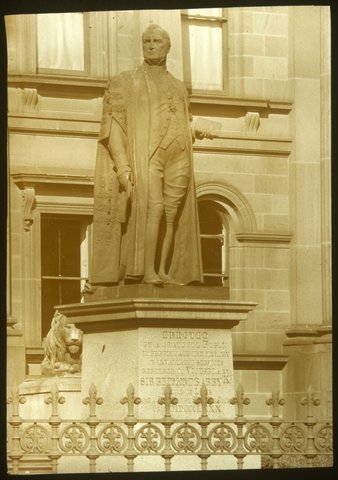 Sir Redmond Barry, Public Library, Melb. [i.e. Melbourne], 1875–1938