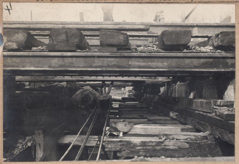 South Kensington to West Footscray - subway at Victoria Street, 1927