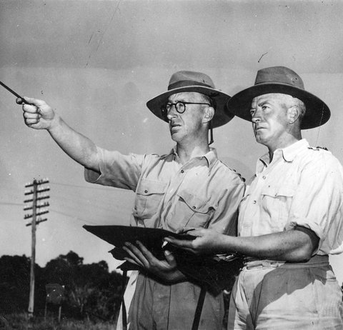 Men of the Melbourne University Rifles in training, 1938–44