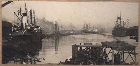 Spencer Street bridge. Miscellaneous, 1929