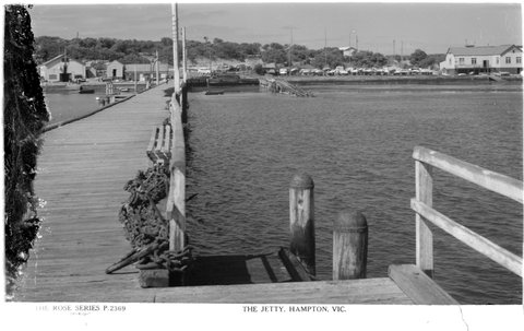 The Jetty, Hampton, Vic, 1920–54