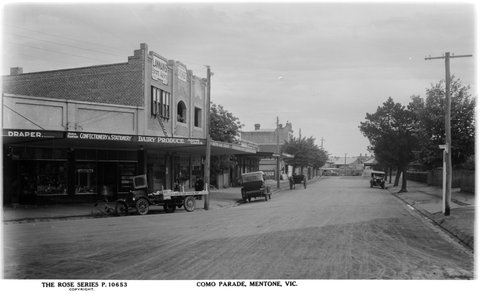 COMO PARADE, MENTONE, VIC, 1920–54