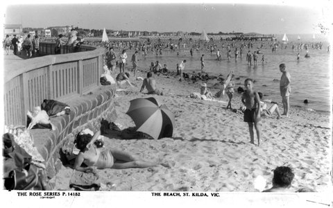 THE BEACH, ST. KILDA, VIC, 1920–54