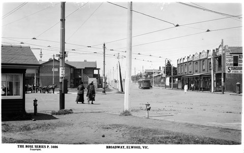 Broadway, Elwood, Vic, 1920–54