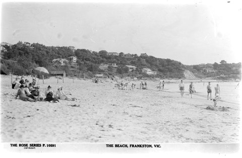 THE BEACH, FRANKSTON, VIC, 1920–54