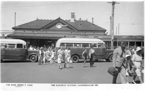 THE RAILWAY STATION, SANDRINGHAM, VIC, 1920–54