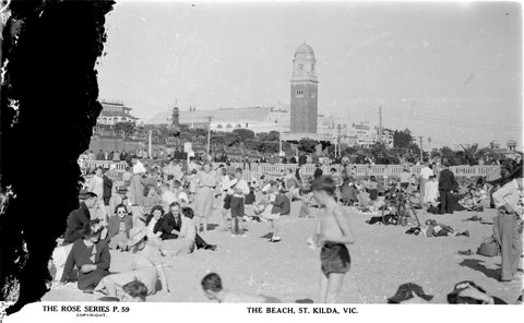 The Beach, St. Kilda, Vic, 1920–54