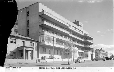 "MERCY HOSPITAL, EAST MELBOURNE, VIC.", 1934–54