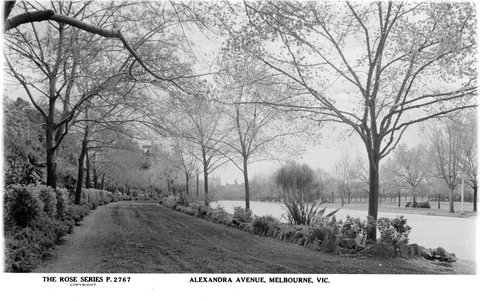 Alexandra Avenue, Melbourne, Vic, 1920–54