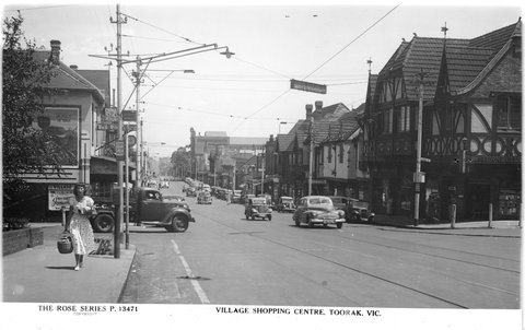 VILLAGE SHOPPING CENTRE, TOORAK, VIC, 1920–54