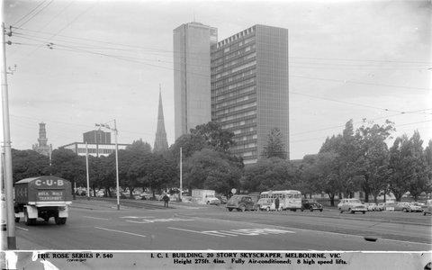 I.C.I. BUILDING, 20 STOREY SKY-SCRAPER, MELBOURNE, VIC, 1920–54