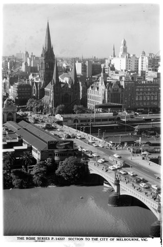 SECTION TO THE CITY OF MELBOURNE, VIC, 1920–54